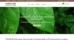 Desktop Screenshot of biomatrac.hu
